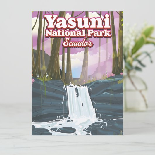 Yasuni Nationalpark Ecuador (Stehend Vorderseite)