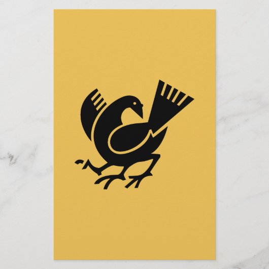 Yata crow briefpapier (Vorderseite)