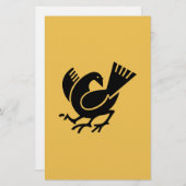 Yata crow briefpapier (Vorne/Hinten)