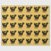 Yata crow geschenkpapier (Flach)