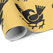 Yata crow geschenkpapier (Rolleneckpunkt)