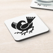 Yata crow getränkeuntersetzer (Linke Seite)