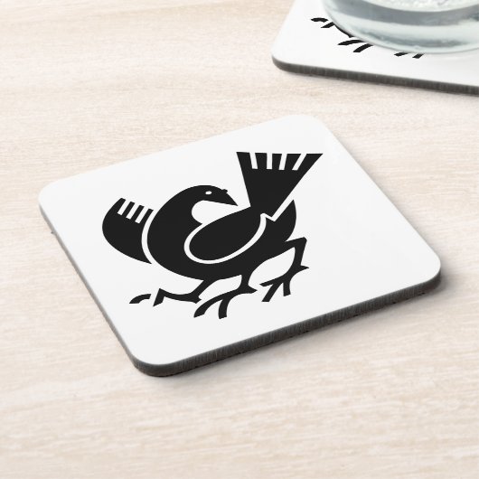 Yata crow getränkeuntersetzer (Linke Seite)