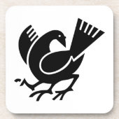 Yata crow getränkeuntersetzer (Vorderseite)