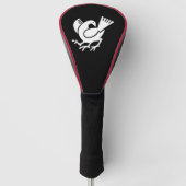 Yata crow golf headcover (Vorderseite)