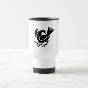 Yata crow reisebecher