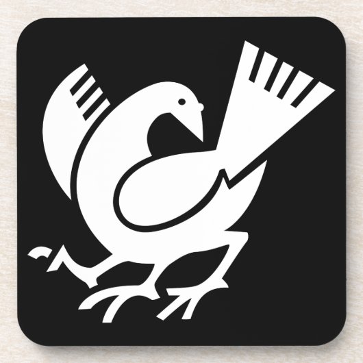 Yata crow untersetzer (Vorderseite)