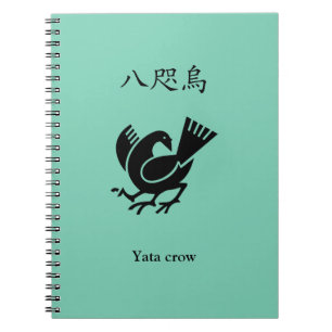 Yata-Krähe Notizblock