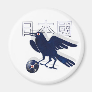 Yatagarasu Fußballfußball Japan-Geschenke Magnet