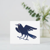 Yatagarasu-Symbol in Japan Postkarte (Stehend Vorderseite)