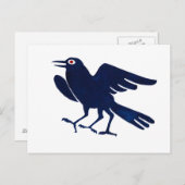 Yatagarasu-Symbol in Japan Postkarte (Vorne/Hinten)