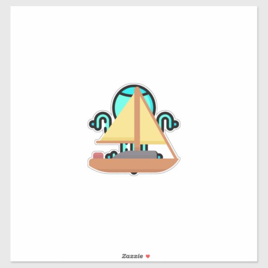 Yatch Aufkleber (Blatt)