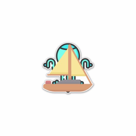 Yatch Aufkleber (Vorderseite)