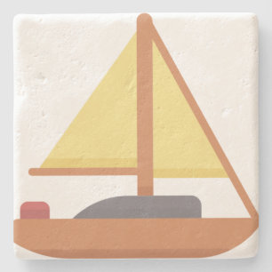 Yatch Steinuntersetzer