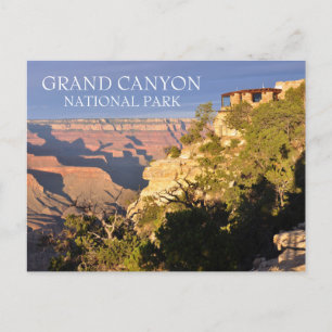 Yavapai Observation Station South Rim Grand Canyon Postkarte