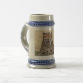 Yawna Cheetah Bierglas (Vorderseite Links)