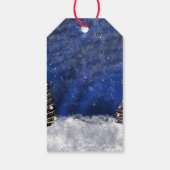 Yawnfox Wintergeschenktag Geschenkanhänger (Rückseite)