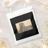 Yawning Cheetah Geschenktütchen (Ausgeschnitten)