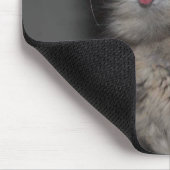 Yawning Kitten Mouse Pad Mousepad (Ecke)