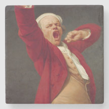 Yawning Man (Self-Portrait) (von Joseph Ducreux)