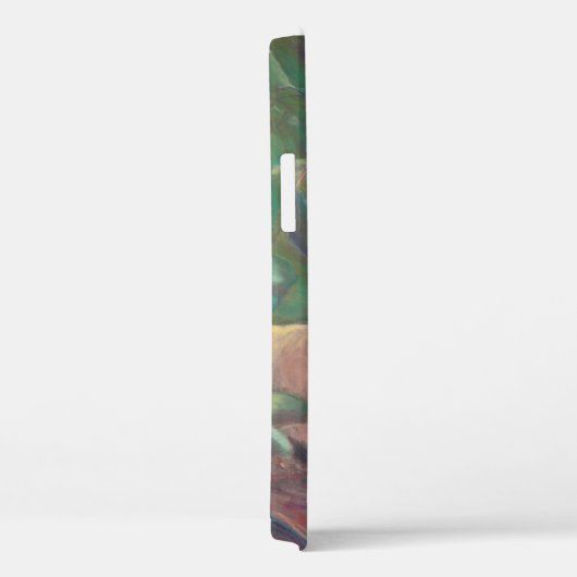 Yawning Tiger iPhone Case (Rückseite / Rechts)