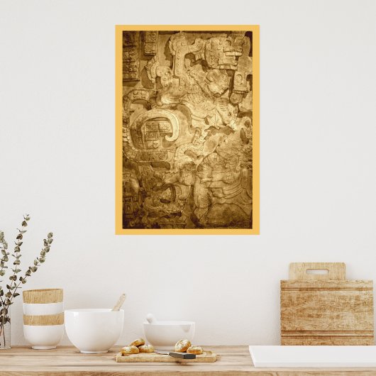 Yaxchilan Lintel # 25 Poster (Küche)