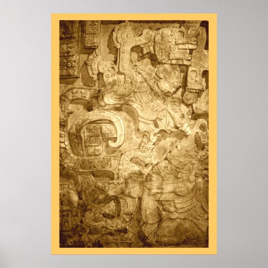 Yaxchilan Lintel # 25 Poster (Vorne)