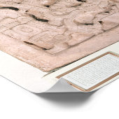 Yaxchilan lintel , Spate Classic Periode Poster (Ecke)