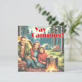 Yay Camping im Regen (Stehend Vorderseite)