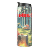 Yay Camping im Regen Thermosbecher (Nach rechts gedreht)