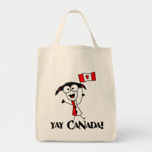 Yay Canada! Tragetasche