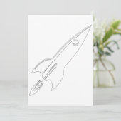 Yay Einladung (Stehend Vorderseite)