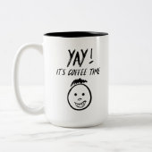 Yay - Es ist Tasse zur Kaffeezeit (Links)