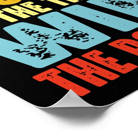 Yay Go Sport machen das Ding gewinnen die Punkte Poster (Ecke)