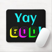 Yay God Mousepad (Mit Mouse)