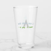 ~:$ yay -S bier (btw logo) Glas (Rückseite)