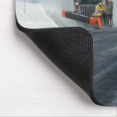 Yay Snowplow Fahrer! Wyoming Winter Mousepad (Ecke)