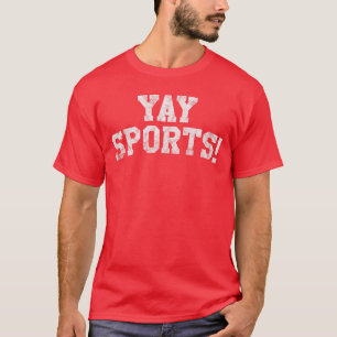 Yay Sport Lustiger Sport Familie T-Shirt