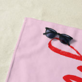 Yay to vacation Beach Towel Strandtuch (Beispiel)