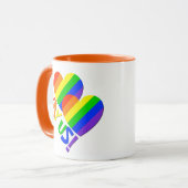 YAY US! Homosexuelle Tasse (Vorderseite Links)