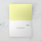 "Yay, yay! A Baby" Daddy-to-be Card Karte (Innenseite)