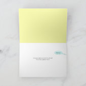 "Yay, yay! A Baby" Mommy-to-be Card Karte (Innenseite)