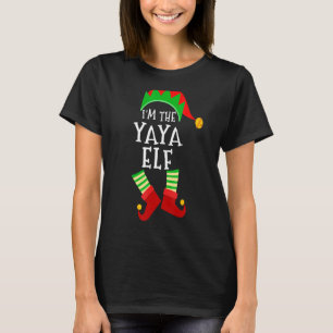 Yaya Elf Matching Family Group Weihnachtself Party T-Shirt