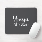 Yaya Est 2026 New Matching Mother To Be 2026 Mousepad (Mit Mouse)