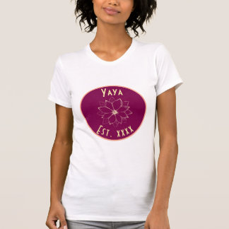 "Yaya" Großmutter T-Shirt
