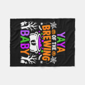 Yaya Of The Brewing Baby Halloween Costume  Fleecedecke (Vorderseite (Horizontal))