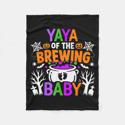 Yaya Of The Brewing Baby Halloween Costume  Fleecedecke (Vorderseite)