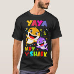 Yaya Shark Yaya Shark Family Mother Day T-Shirt<br><div class="desc">Yaya Shark Yaya Shark Family Mother Day</div>