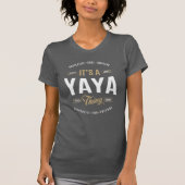 Yaya T - Shirt Geschenke (Vorderseite)