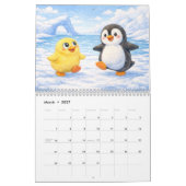 Yaya und Pinguin Kalender (Mär 2027)
